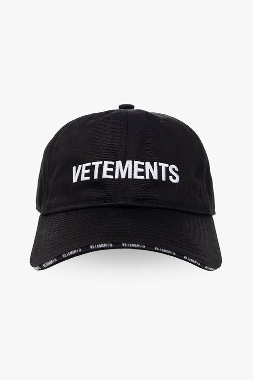 Vetemens baseball cap Black