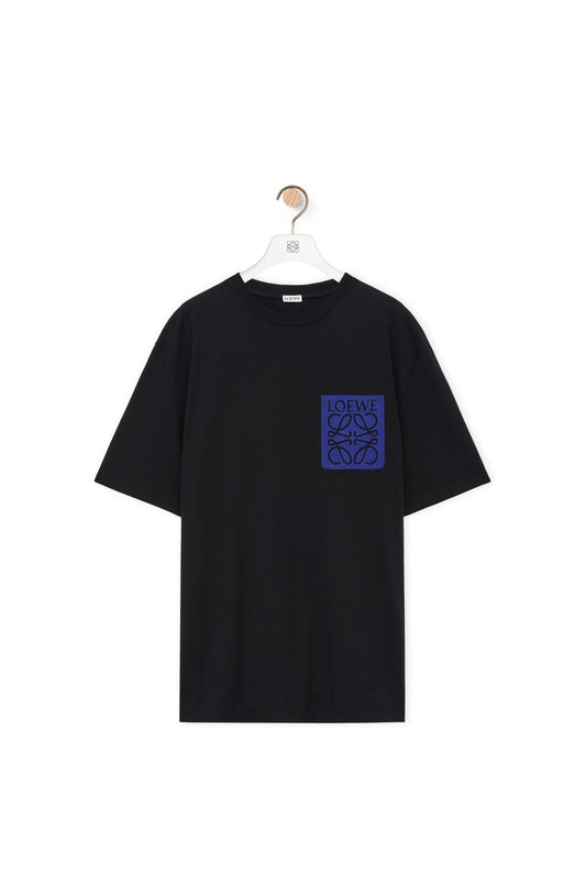 Loewe Relaxed fit T-shirt in cotton BLACKBLUE