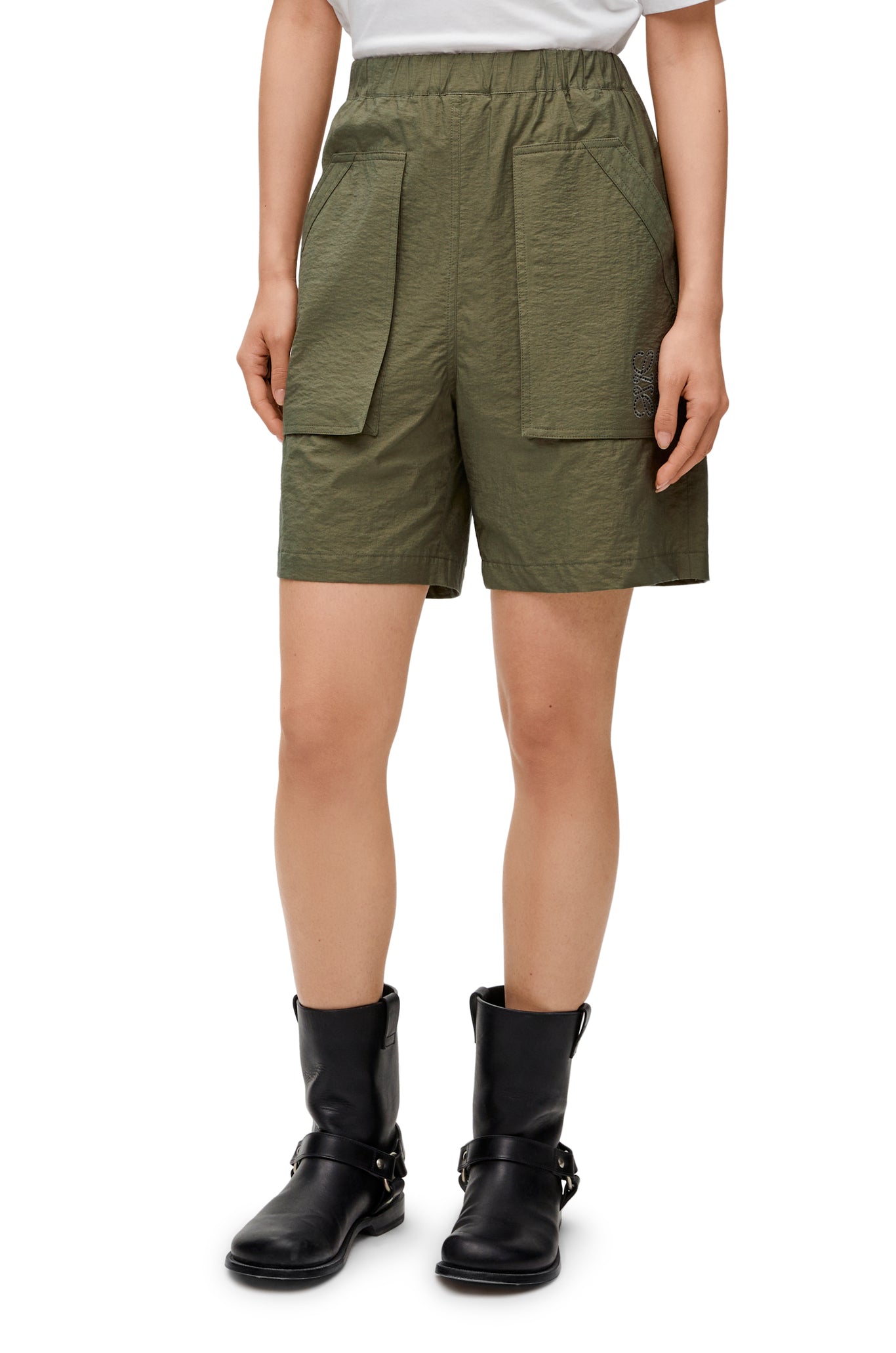 Loewe shorts in cotton blend