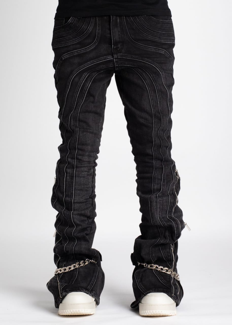 Iron Grey Chain Pant