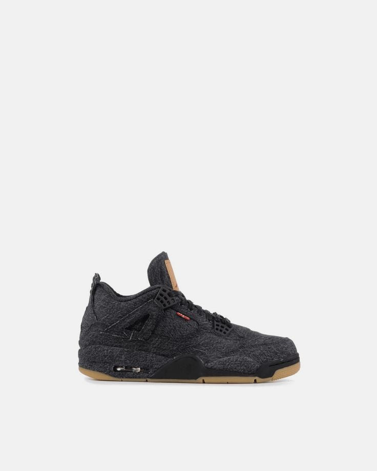 Jordan 4 Retro Levi's denim with Levi's logo