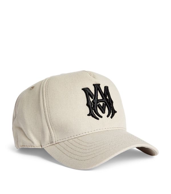 Amiri cotton logo trucker cap