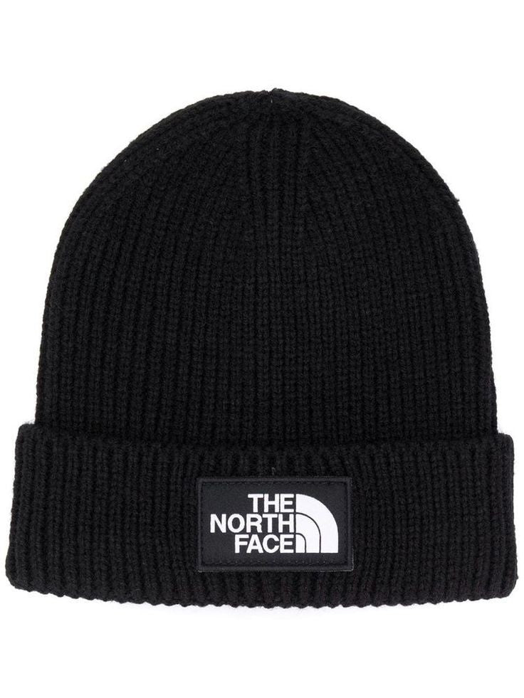 North Face TNF logo beanie