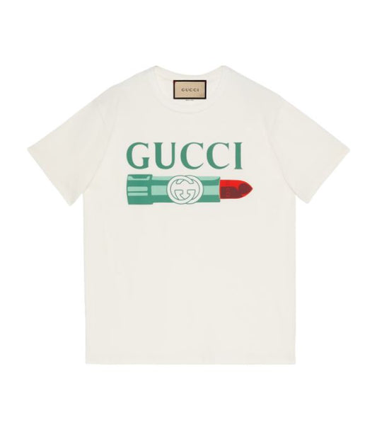 Gucci Lipstick Print t-shirt