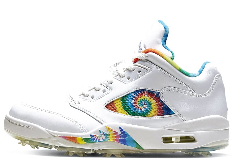 Jordan 5 Retro Low Golf Peace Love and golf sneakers