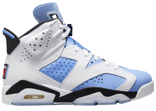 Jordan 6 Retro UNC White sneakers