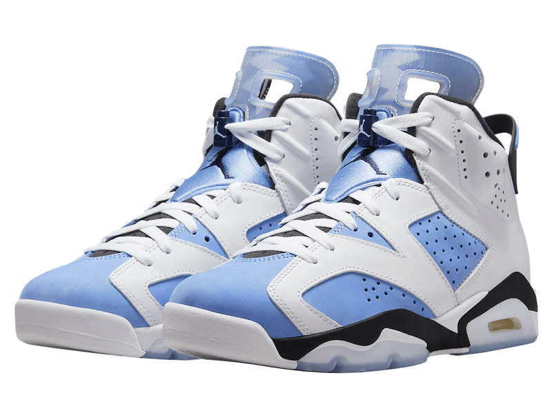 Jordan 6 Retro UNC White sneakers