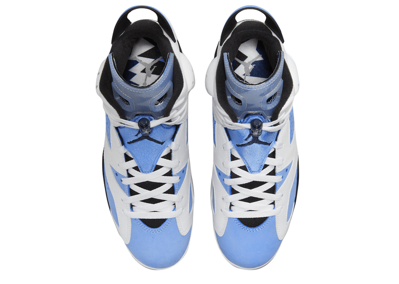 Jordan 6 Retro UNC White sneakers