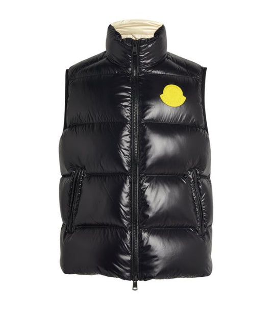 Moncler Logo patch padded vest