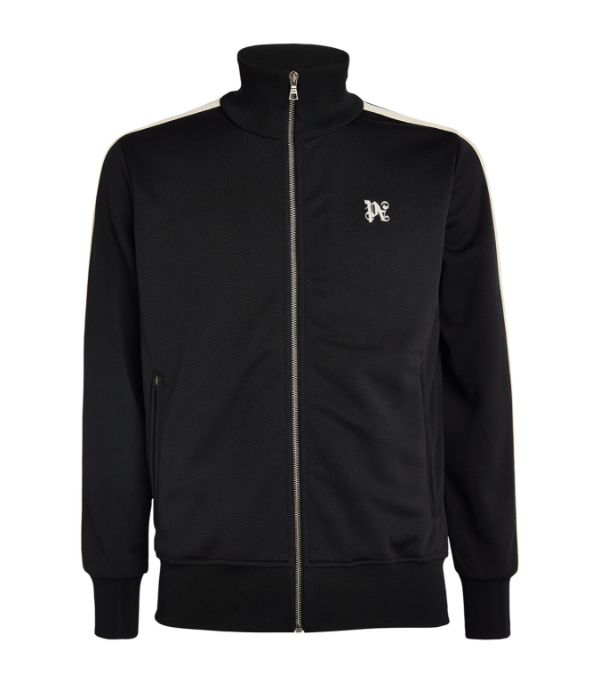 Palm Angels Monogram-zip-up-track-jacket