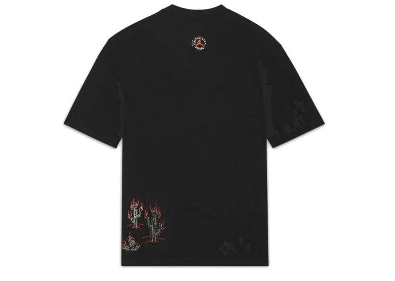 Travis Scott x Jordan Flight graphic t-shirt-black